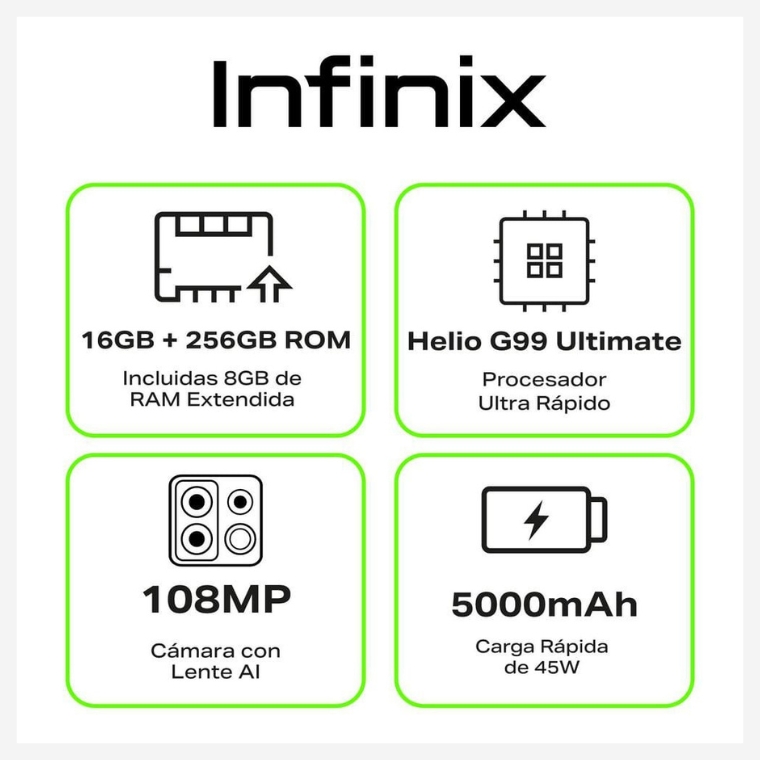 INFINIX NOTE 40 256 GB 8 GB RAM 